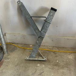Boat trailer Winch Post Bracket