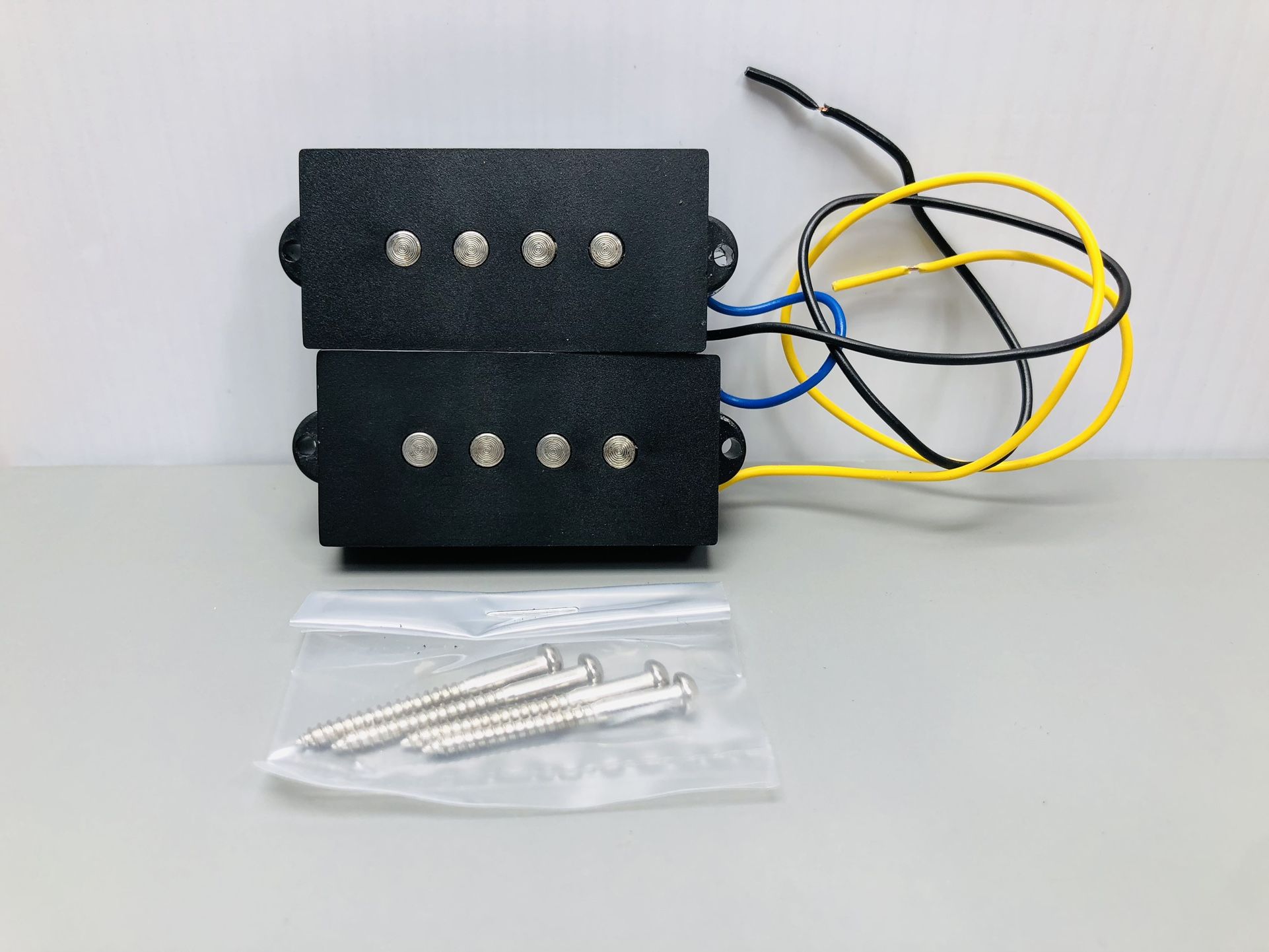 Quarter Pound 4 String Pickup Set for Fender P Bass 1/4"  Micro Ibanez Take Offs