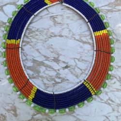 Tanzanian Maasai Tribal Jewelry Wire Collar Necklace