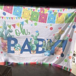 Babyshower Backdrop 