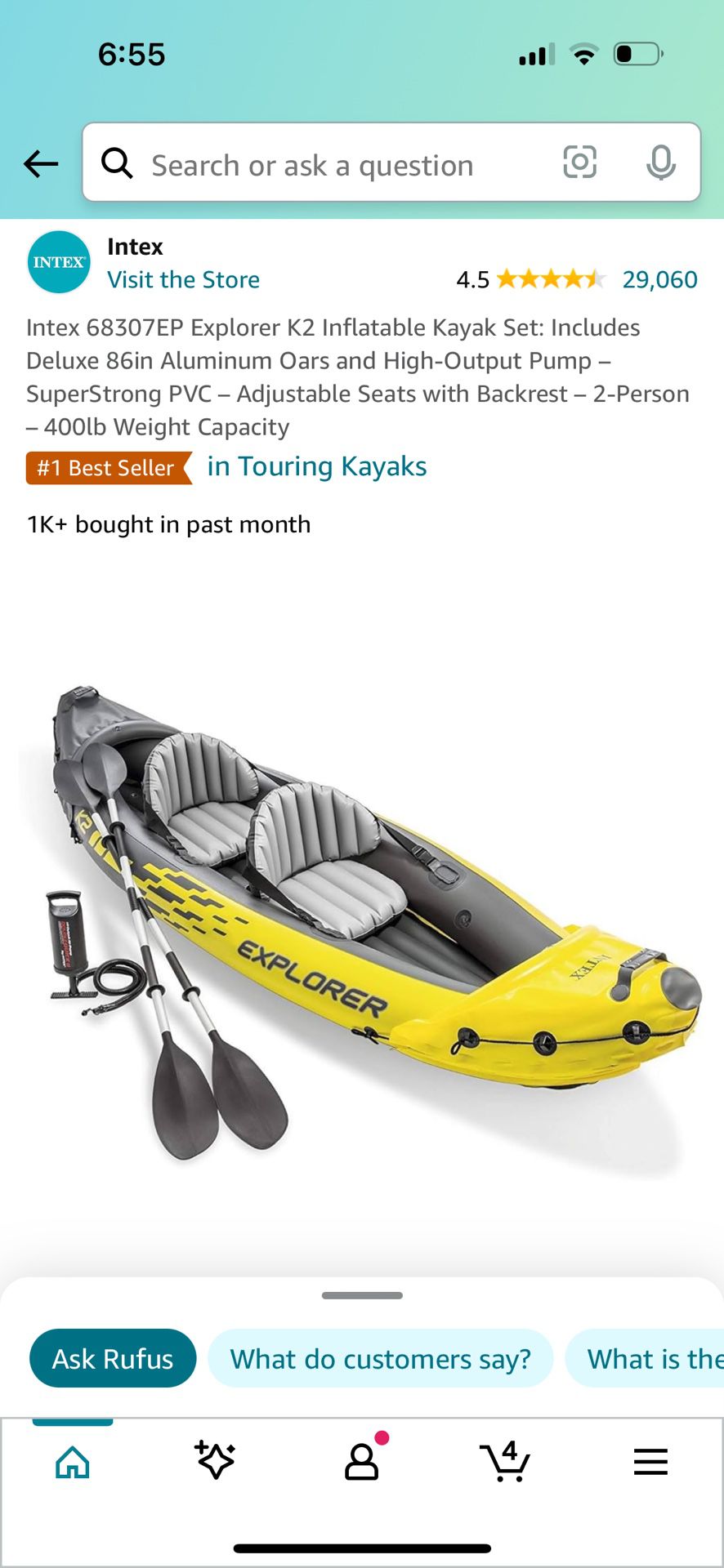 2 Person Inflatable Kayaks 