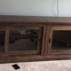 Solid wood tv Console 