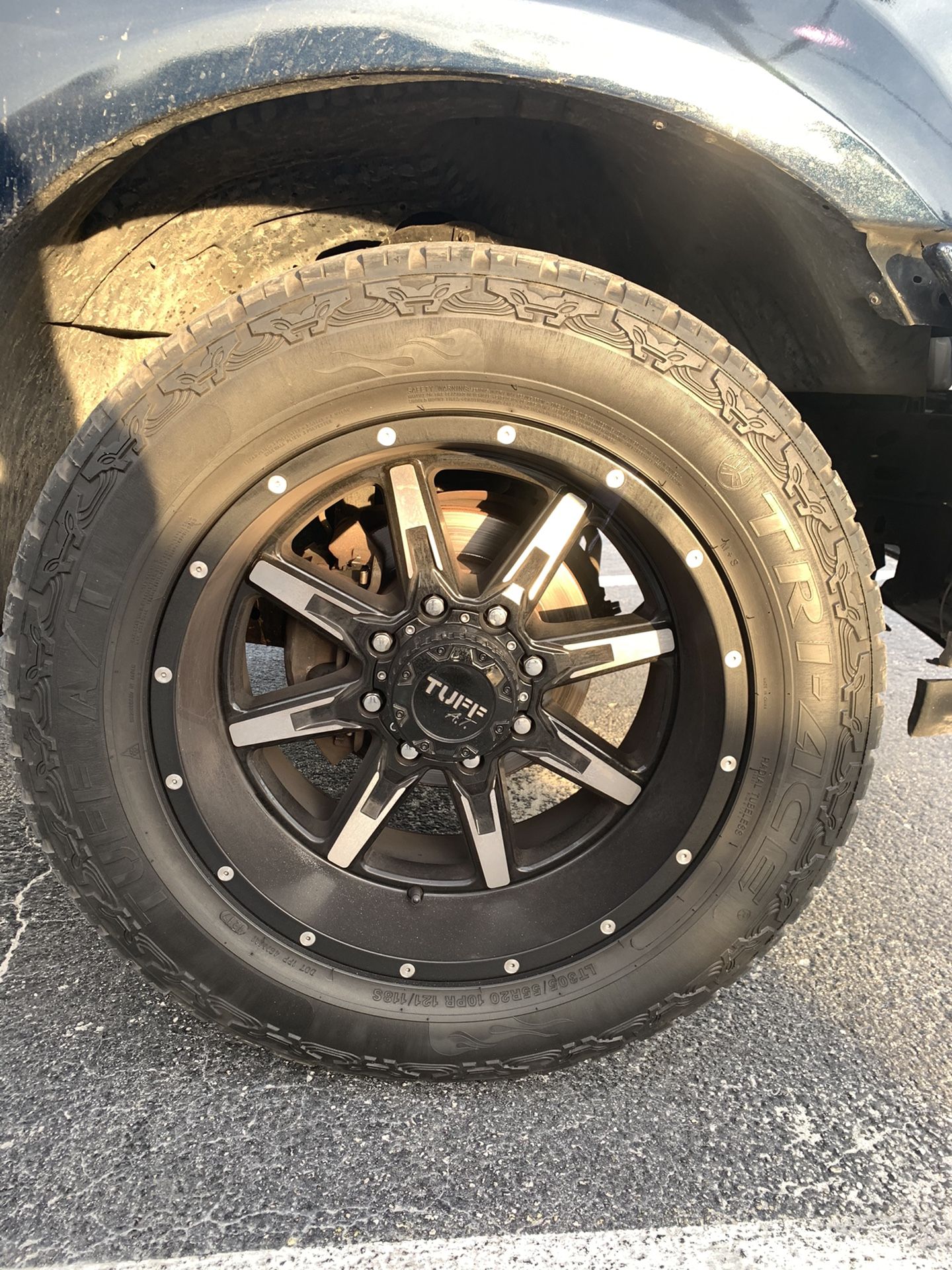 99-08 aftermarket Ford F-350 Rims for trade