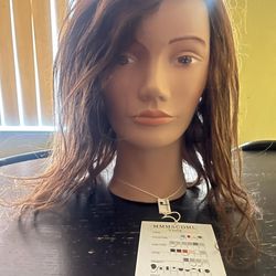 Human Hair Mannequin