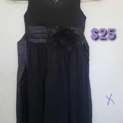 Womens  and Girls Black Formal Dresses 