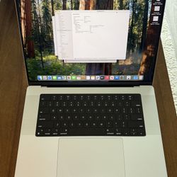 M1 Max 32 Core MacBook Pro 16 inch, 64GB Ram, 2TB SSD