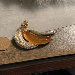 Jellied Banana  Brooch 