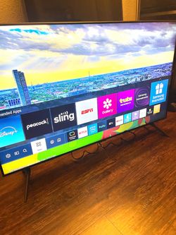 50”Samsung Tizen 4K 2160p UHD Smart HDR Model UN50TU8000 PLEASE READ