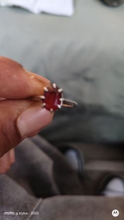 Red ruby ring