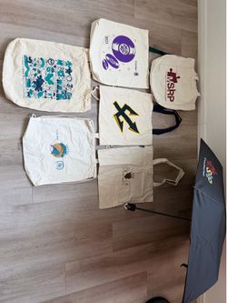 UCSD, MSRP tote bags, umbrella