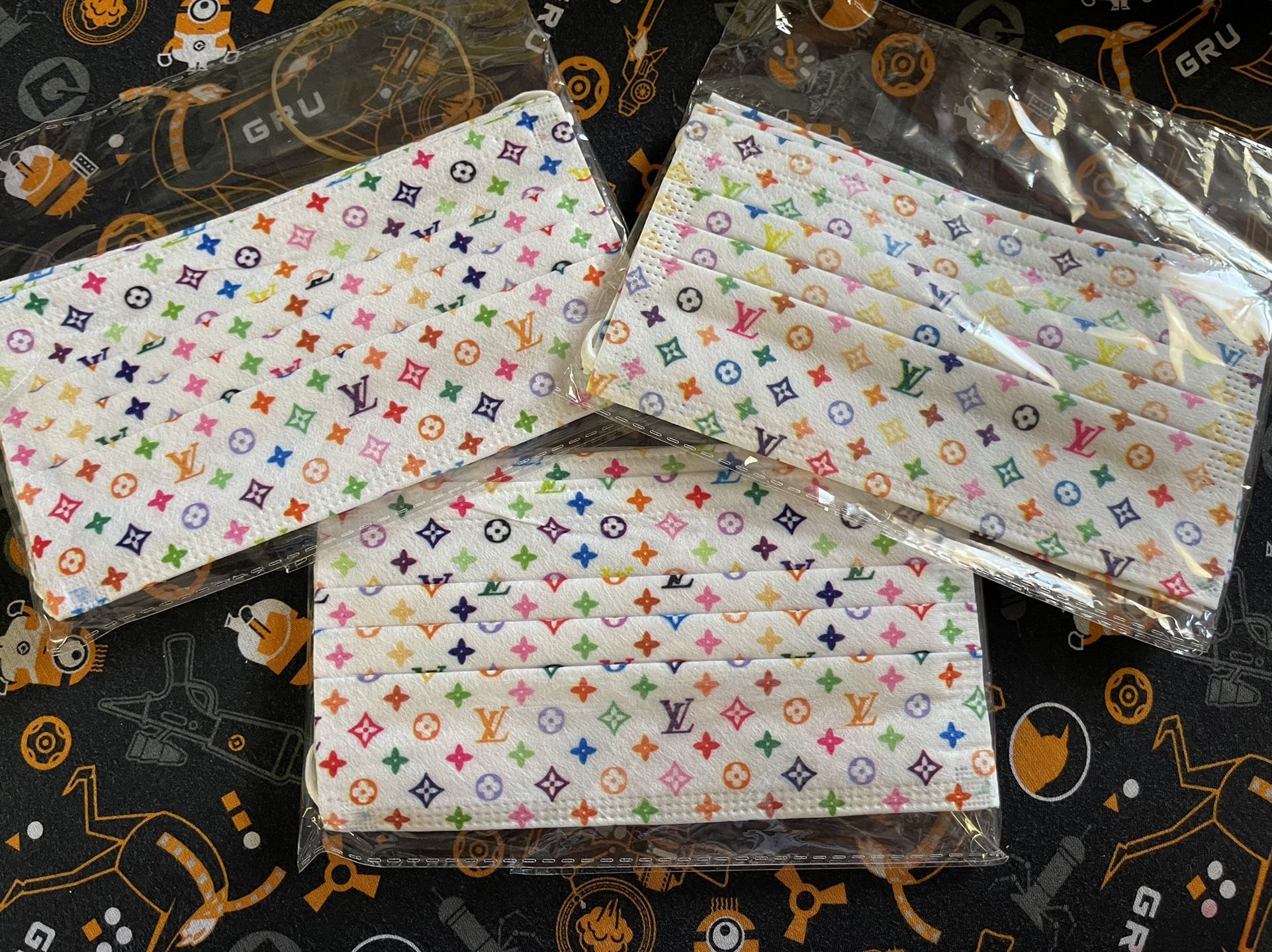 Disposable designer face mask