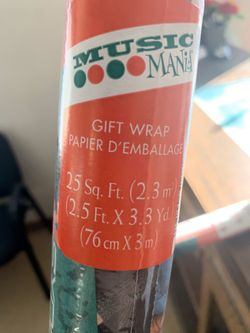 NSync wrapping paper