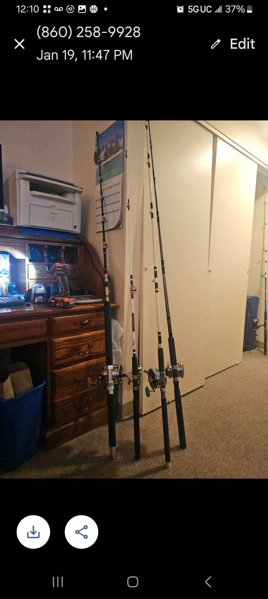 Ocean Fishing Rods and reels