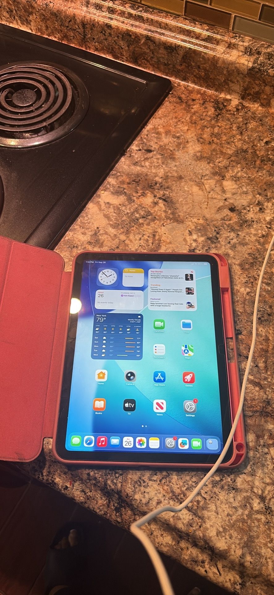 Pink 10th Generation iPad