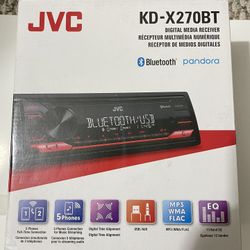   Visit the Store, JVC JVC Visit the Store 4.5 4.5 out of 5 stars (1,074) JVC KD-X270BT Bluetooth Car Stereo w/USB Port – AM/FM Radio, MP3 Player, Hig