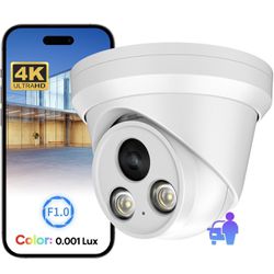 Compatible for Hikvision 4K 8MP Full Color Camera