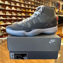 New Jordan 11 Cool Grey Size 11 