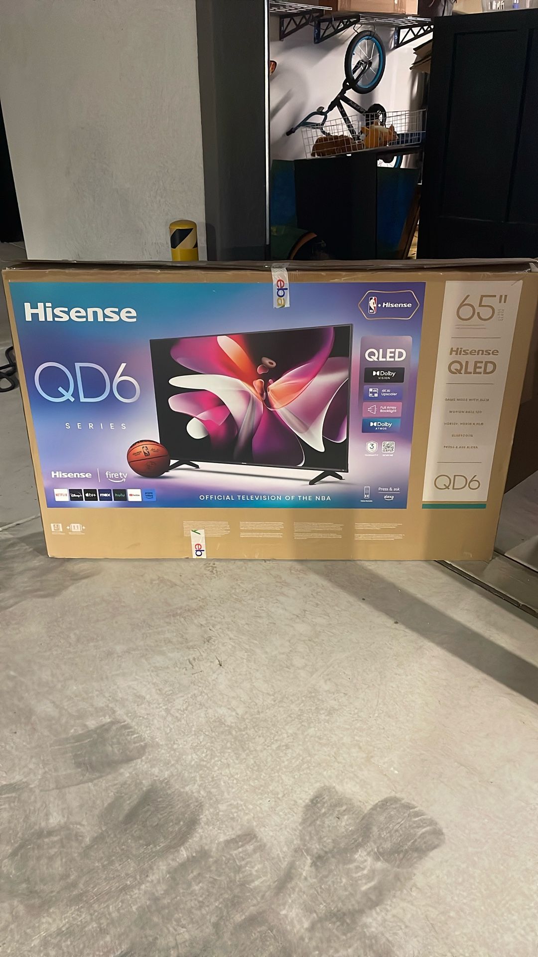 65” Hisense 4k Tv