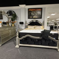4 Pc King Bedroom Set 