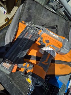 Ridgid 18g nail gun