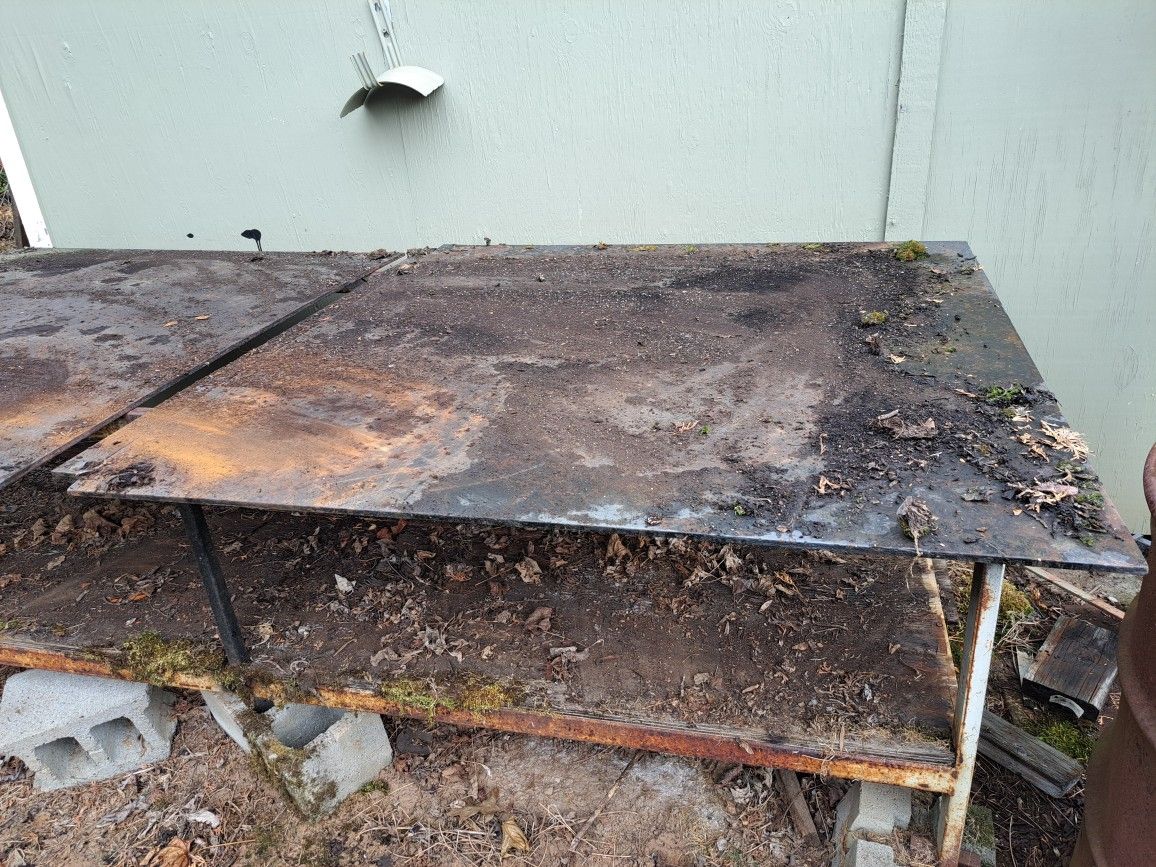 4' X 4' X 3/8" Steel