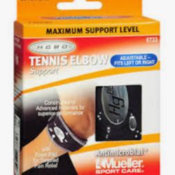 Mueller HG80 Tennis Elbow Support Black One Size 6733 - 1 