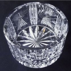 Waterford Champagne Bottle Coaster Bowl Crystal Wine