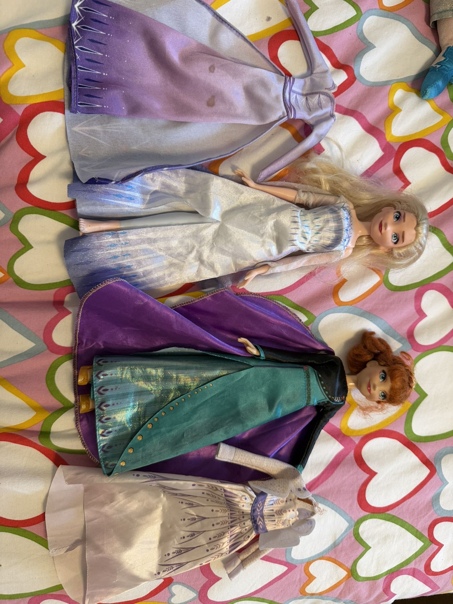 Elsa And Ana Barbie Doll Set