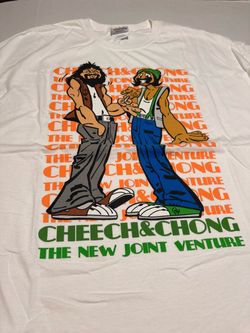 Vintage Cheech and Chong shirt 90’s 2XL