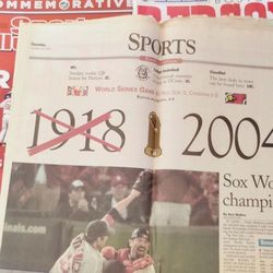 Collectable Red Sox Championship  Magazine
