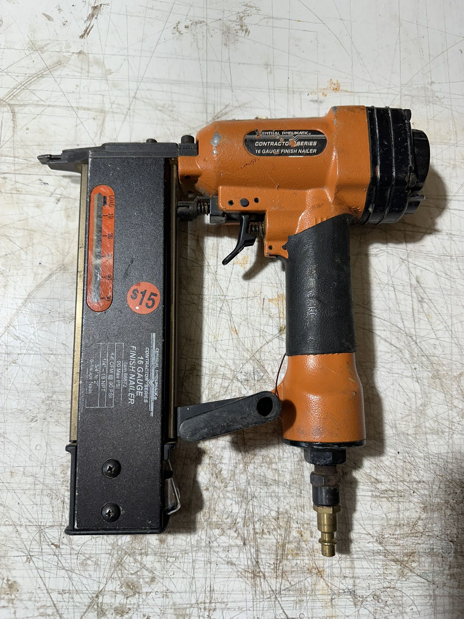 16 Gauge air Nailer Gun