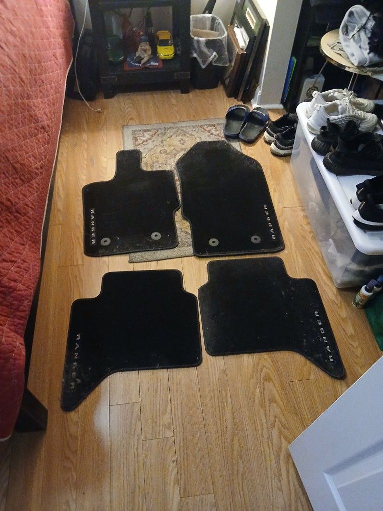 New Ford Ranger Mats Front And Rear For 4 Door