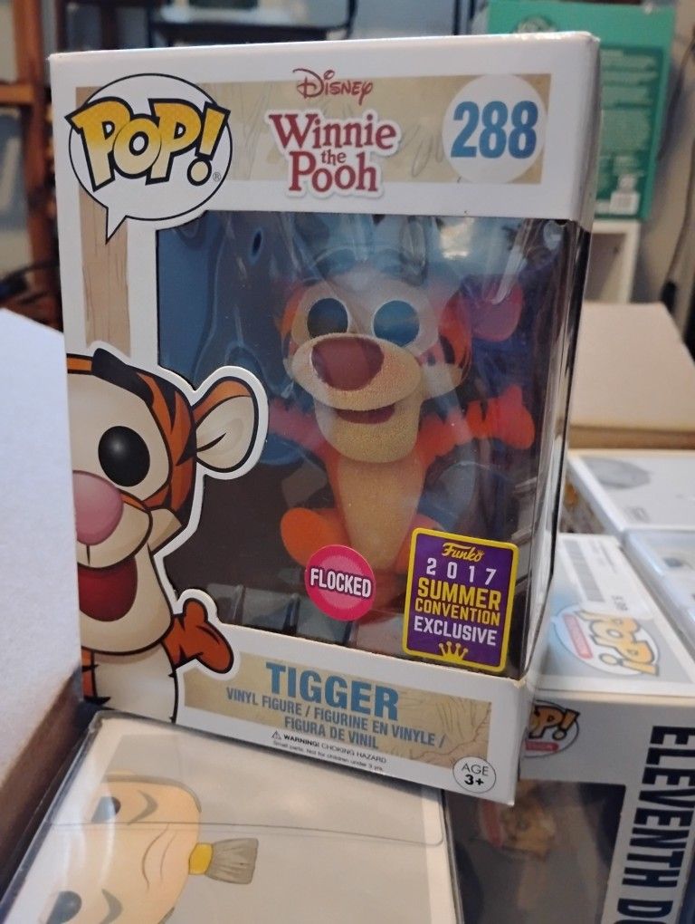Tigger Funko (flocked) #288