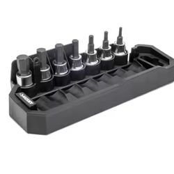 Husky BITE 3/8 in. Drive SAE Bit Socket Set (7-Piece) @tools-174
