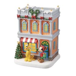 NEW Disney Mickey & Pluto House LED Christmas Village 2025 ALDI Exclusiv