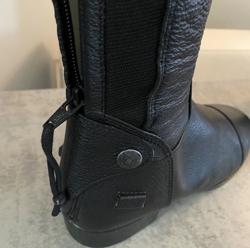 tuffrider ladies belmont dress boot – Premium Leather Tall Boot With Memory Foam, Spanish Top Ladies Dress Boot group-595f