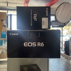 Canon R6 With RF 15-30mm 