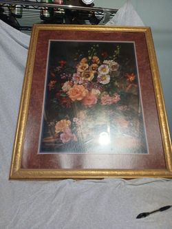 Albert Williams Floral Picture