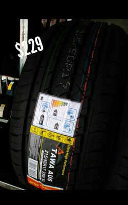 Las 4 llantas nuevas