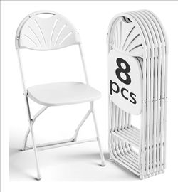 Folding Chair 8 Pack
