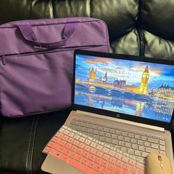 HP Stream 14 Inch Laptop Pink