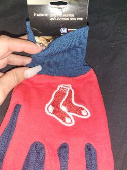 Boston Red Sox Team Logo Work Gloves