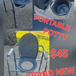 COMMODE BEDSIDE TOILET 