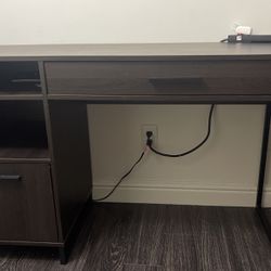 Computer Desk With Storage Cabinet