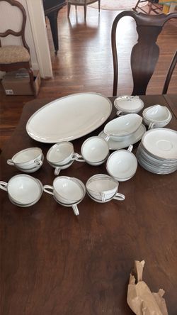 Noritake Silver Key China vintage