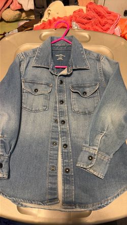 Baby Gap Kids Denim Snap Button Shirt