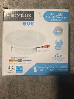 4” LED retrofit down light