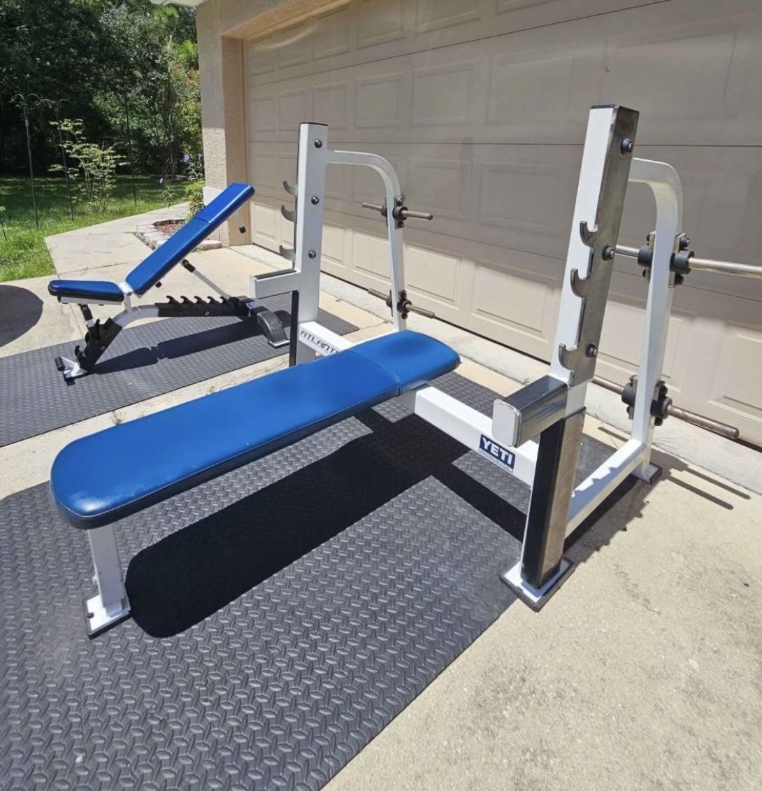 Commercial Atlantis Flat Bench Press 