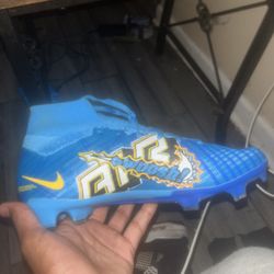 Size 7 Mbappe Cleats Nike Zoom Mercurial Superfly 9 Elite Km Mbappe Firm Ground Cleats