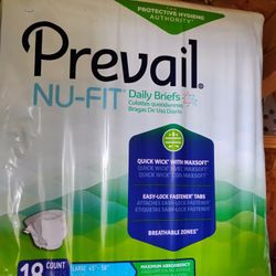 ADULT BRIEFS SIZE LARGE 